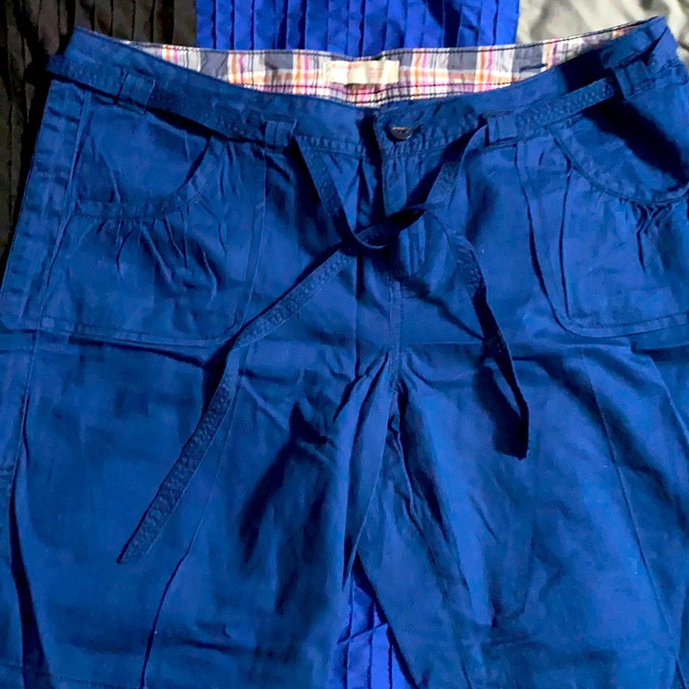 Navy Blue Bermuda Shorts